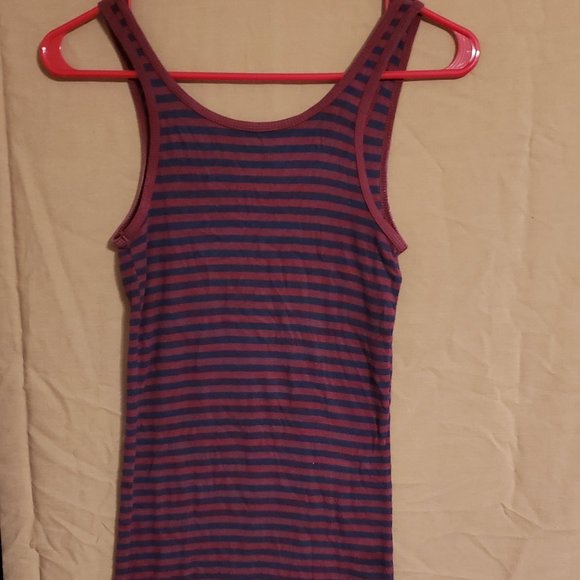Mossimo Supply Co., Size Med, Red & Navy Tank Top - Picture 7 of 10